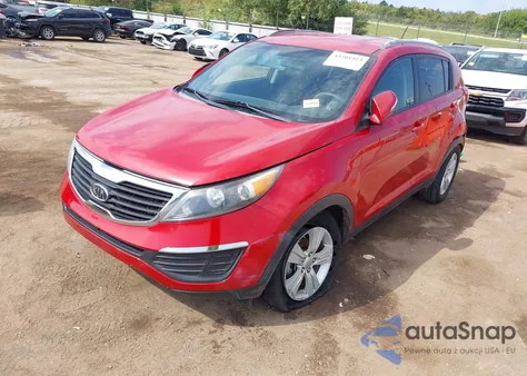 2011 Kia Sportage Lx from USA, damaged, VIN KNDPB3A20B7048912